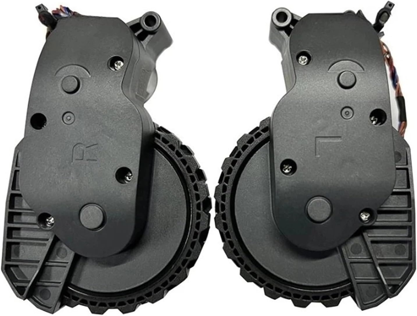 Spare Original Left and Right Wheel Motors, Compatible for Roborock Q5 / Q7 / Q7 Max / S7 MaxV / S7 MaxV Ultra, Robot Vacuum Cleaner Replacement Part(L+R)