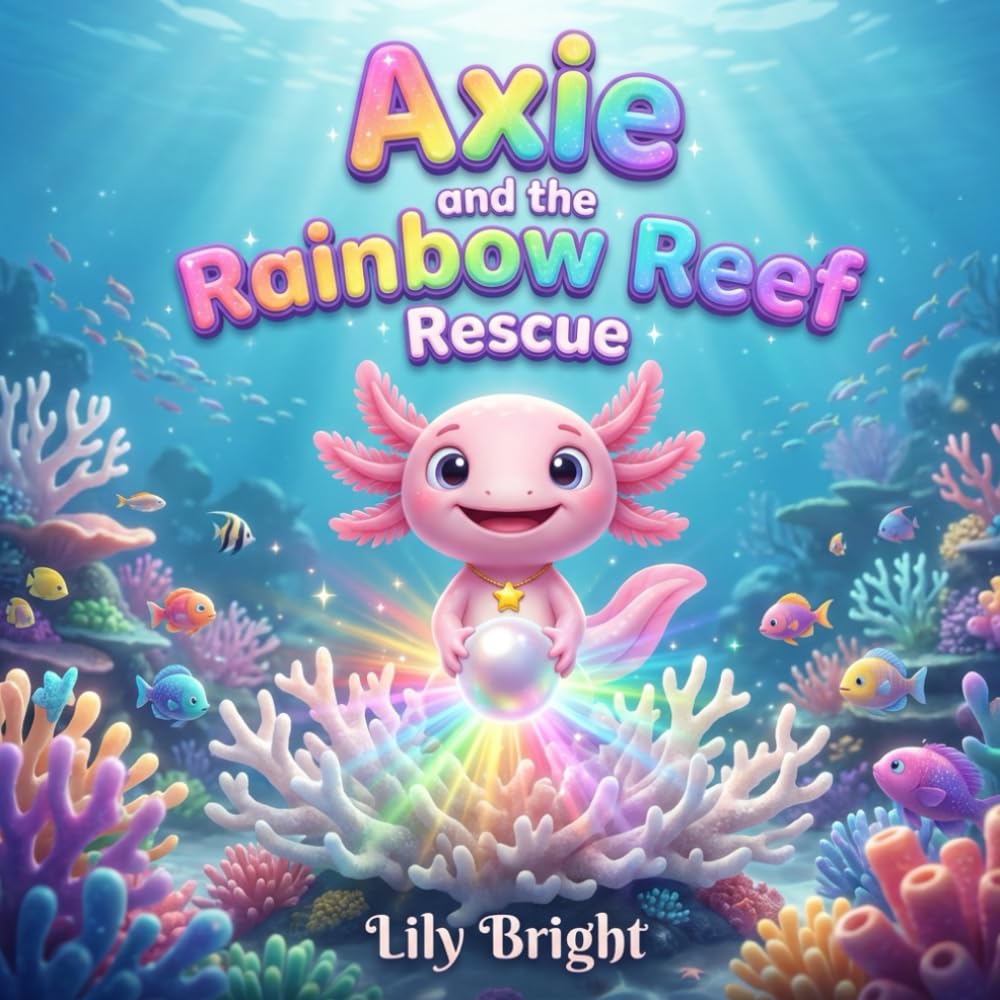Axie and the Rainbow Reef Rescue: A Vibrant Story about Bravery and True Colors (Axie the Axolotl Series Book 4)