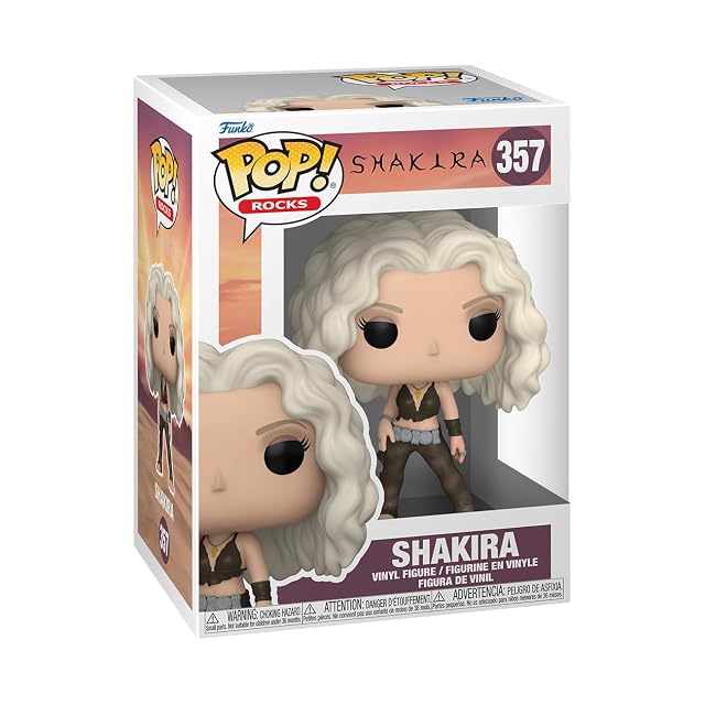 Foto 2 de 4 de Funko POP! Rocks: Shakira - (Wherever/Whenever) - Figuras Miniaturas Coleccionables Para Exhibición
