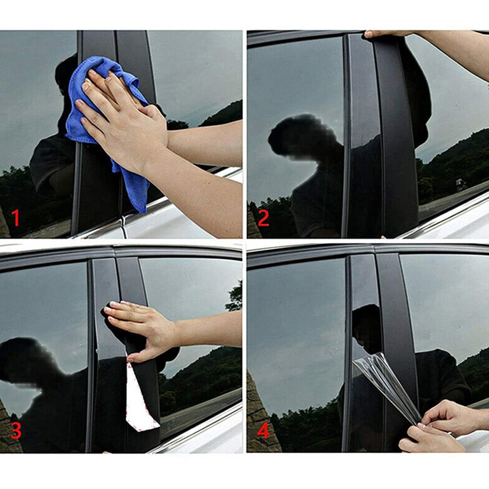 Amazon | GZYF 車用ピラーカバー ピラーガーニッシュ 外装パーツ BMW用