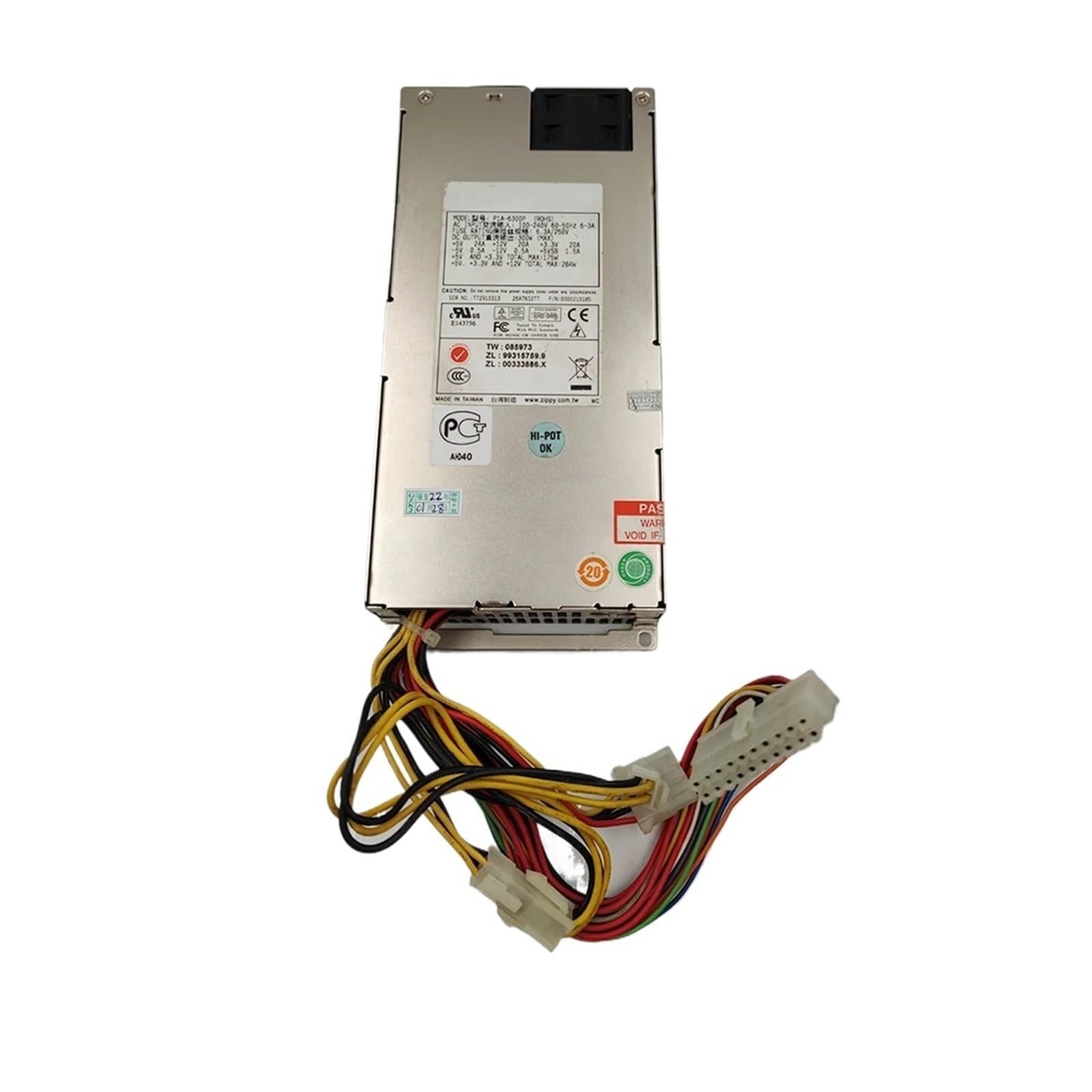 Zasilacz P1A-6300P 1U 300 W 1U