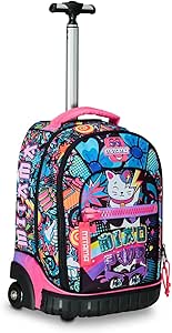 Mitama Trolley Run École Too Cute,Double Compartiment, Rose, école