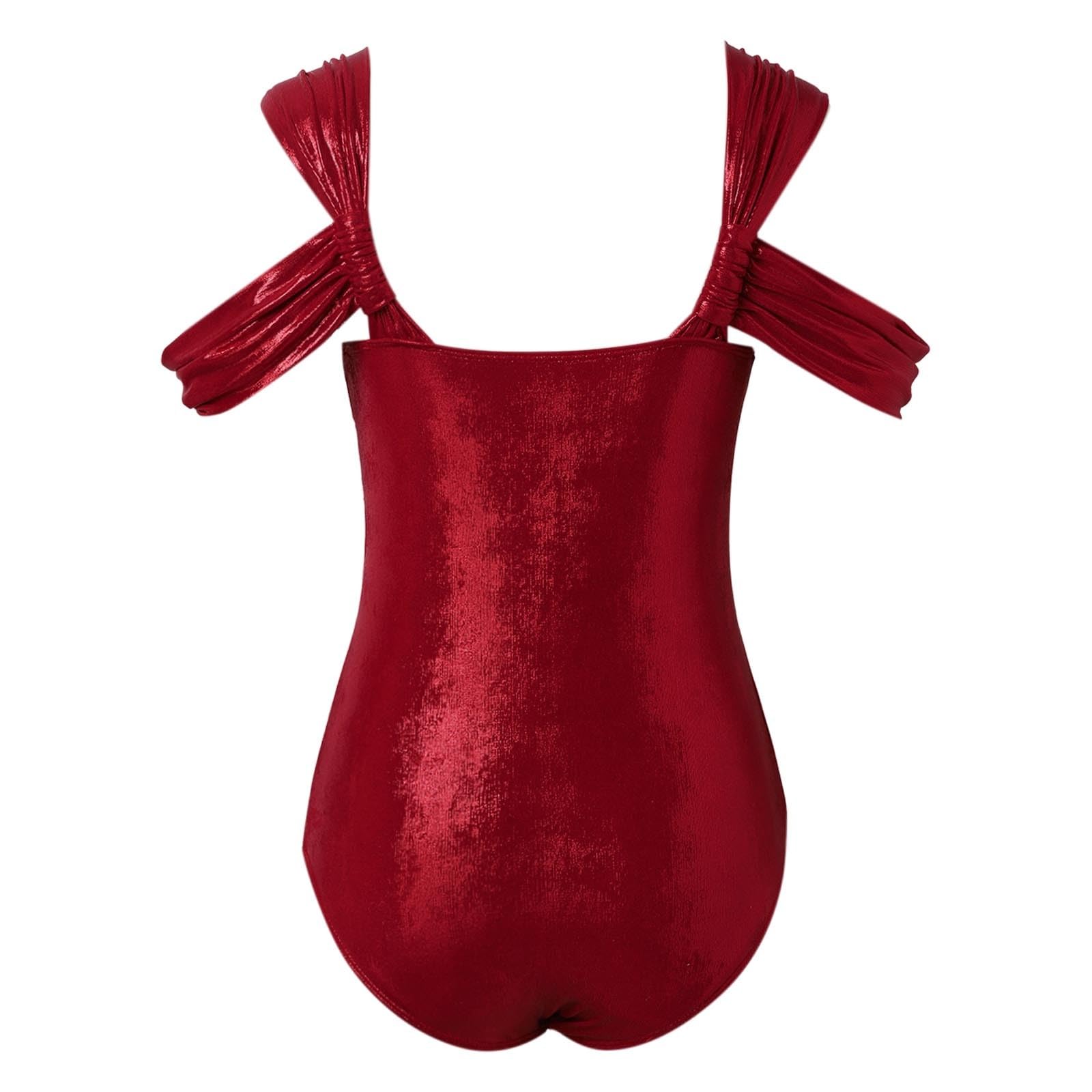 Bañador de una Pieza Espalda Descubierta Reductor Playa Piscina Traje de baño de Bikini para Mujer con Falda, Traje de baño de Verano Nuevo con Volantes y Estampado de Empalme, Ropa de Playa para