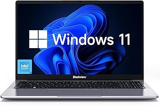 Blackview Laptop 2025, computadora portátil para estudiantes de negocios, Quad-Core N150 (hasta 3.6 GHz, Beat N5095/N95/N97/N100), 16 GB DDR4 256 GB SSD, pantalla FHD IPS TÜV de 15.6 pulgadas, carga