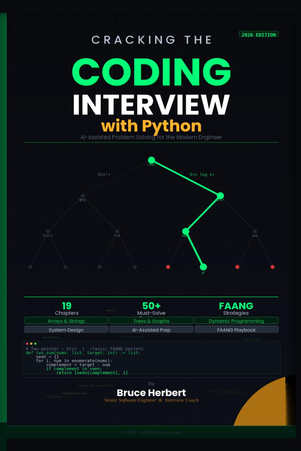 Cracking the Coding Interview with Python: The Complete Guide to Algorithms, Problem-Solving, and AI-Assisted Interview Prep