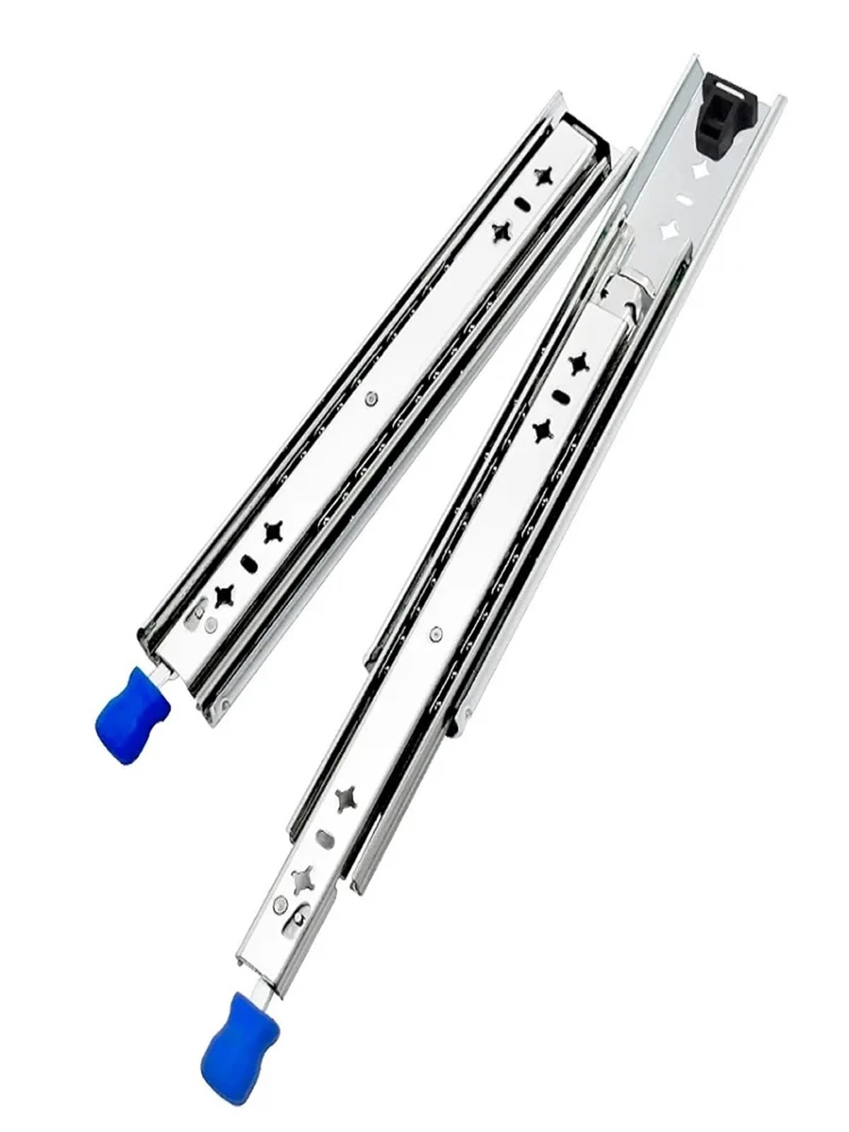 Guías con rodamientos de Bolas, Guía for cajones de Alta Resistencia, 2 Unidades, 120kg, 53mm Ancho, telescópica(No Lock (Type),50in(1250mm))