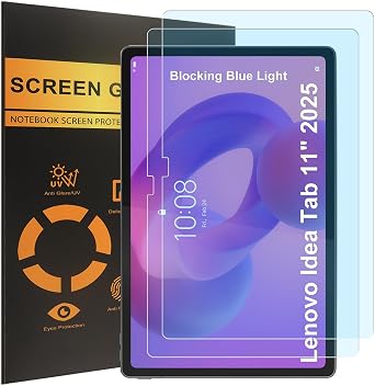 2 Pack Anti Blue Light Screen Protector for Lenovo Idea Tab 11" 2025Lenovo Tab M11Lenovo Tab K11 TB336FU, TB336ZU,TB330FU, TB330KU, Eye Protection Blocking Blue Light Anti Glare Matte Shield