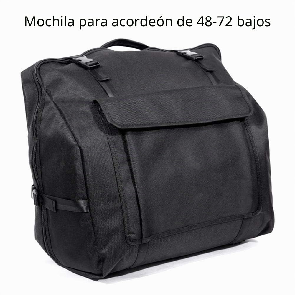 Fundas para Acordeones - Bolso para Acordeón - Caso para 48 Y 60 Y 72 Bajos Acordeón, 1200D Oxford Cloth,