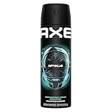 AXE Apollo Deodorant Body Spray For Men, Sage & Cedarwood 48H Odor Protection Aluminum Free Body Spray Deodorant 5.1 oz