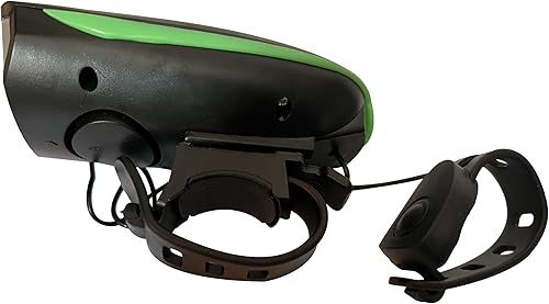 Miniatura 3 de Luz de bicicleta incorporada 1200mAh recargable 3 modos LED brillante luz para montar por la noche bicicleta luz delantera con campana de cuerno