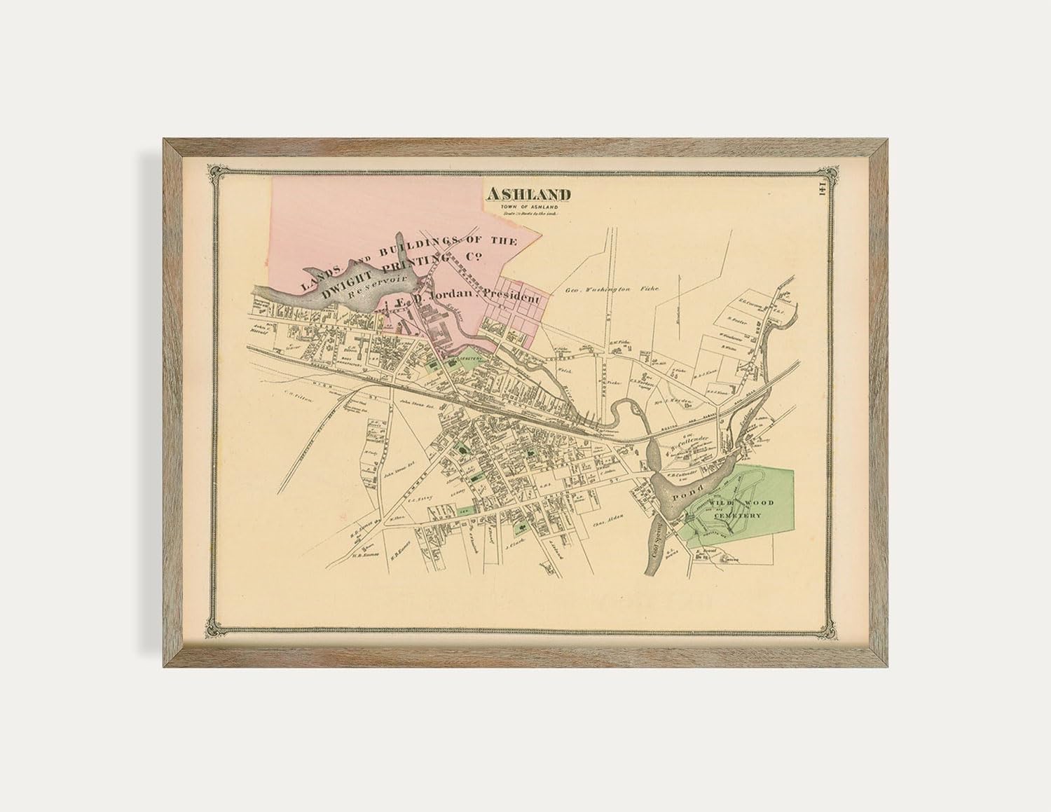 Town Of Ashland Ma Map