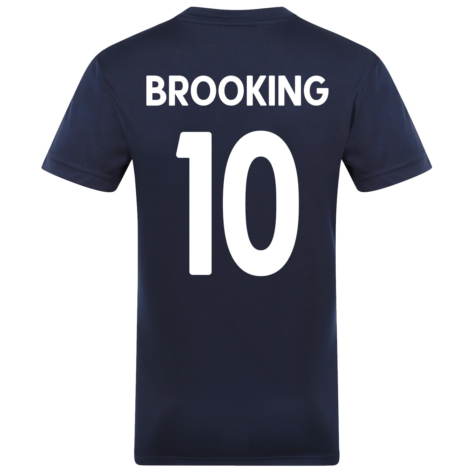 West Ham United FC Mens Brooking 10 Poly T-Shirt Navy Large