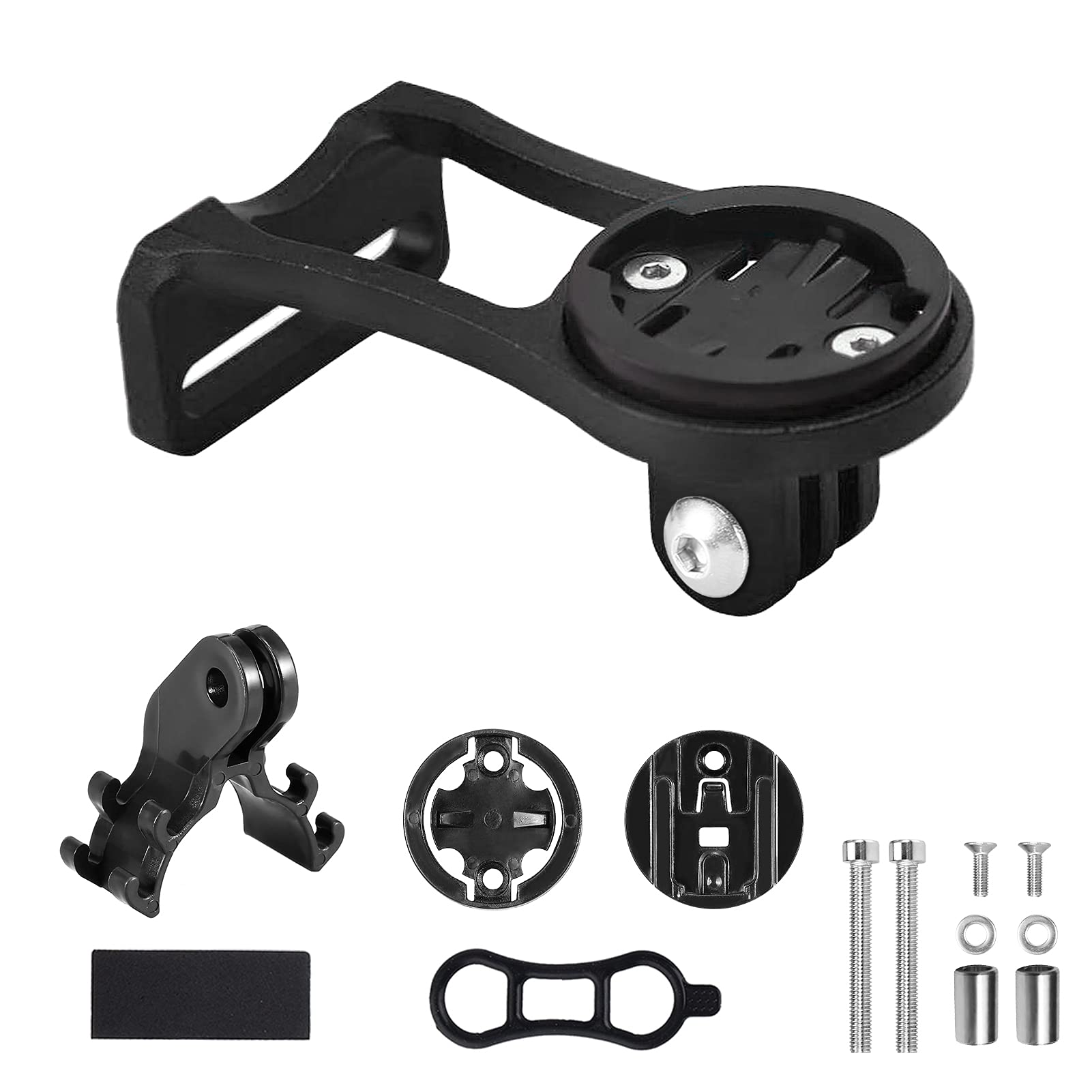 Honeytecs Bicycle Computer Camera Mount Holder Front Bike Sports Camera Mountlebar Mount Handle Bar Computer Mount Replacement for Garmin Bryton CATEYE-picture-11