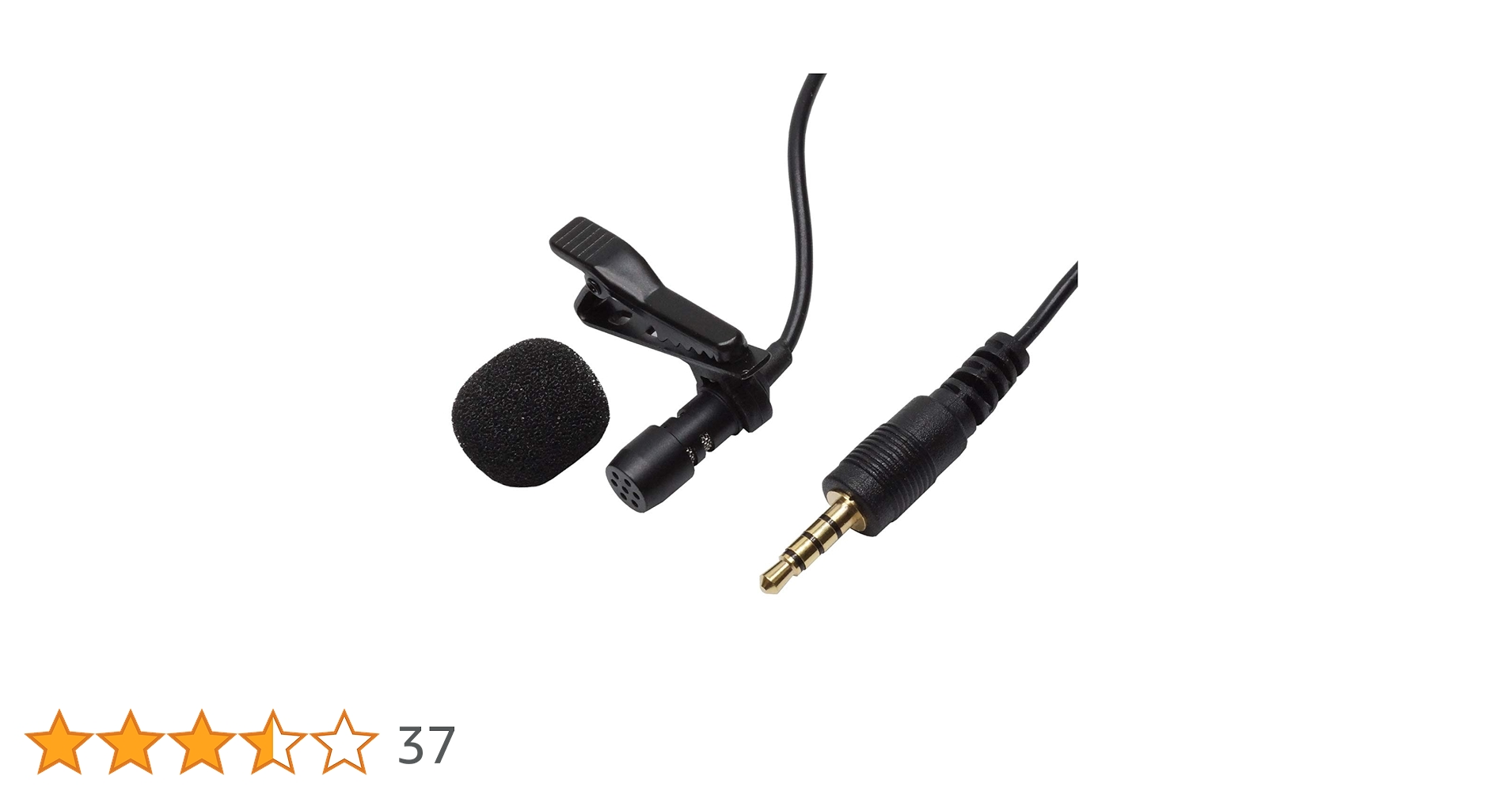 Amazon | prendre 4極 3.5mm コンデンサー マイク 全指向性 ピンマイク