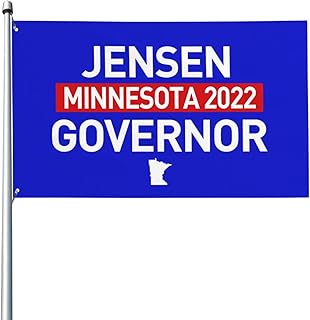 For Minnesota Governor 2022 Garden Flag House Decor Double Sided Outdoor Banner Sign Party Parade Breeze Home Fade Proof Flags 3x10 Ft
