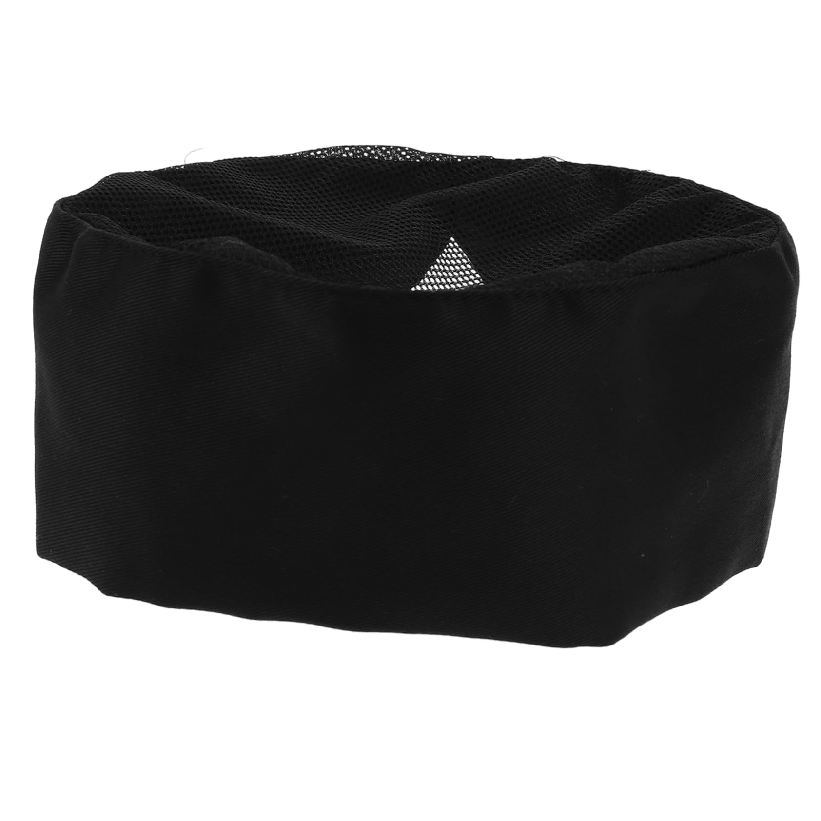 BESTYASH 4pcs Unisex Chef Hats with Mesh Top Breathable Cooking Caps for Men and Women for Kitchen Catering and Hotel Service Enhancing Professional Appearance Black