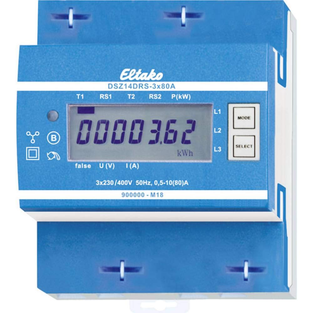 Compteur d'énergie Eltako dsz14drs pour réduire les factures d'électricité