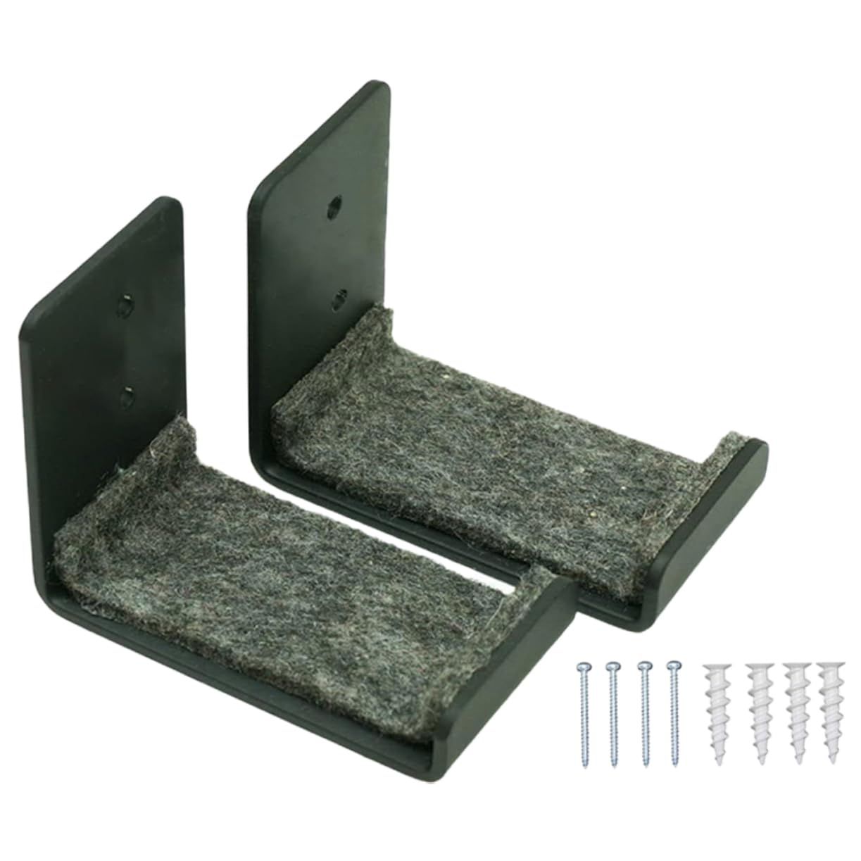 GOOHOCHY 2Pcs Snowboard Wall Mount Holder Ski Board Display Rack Compact Storage for Home Garage Ski Resorts Durable Design for All Snowboard