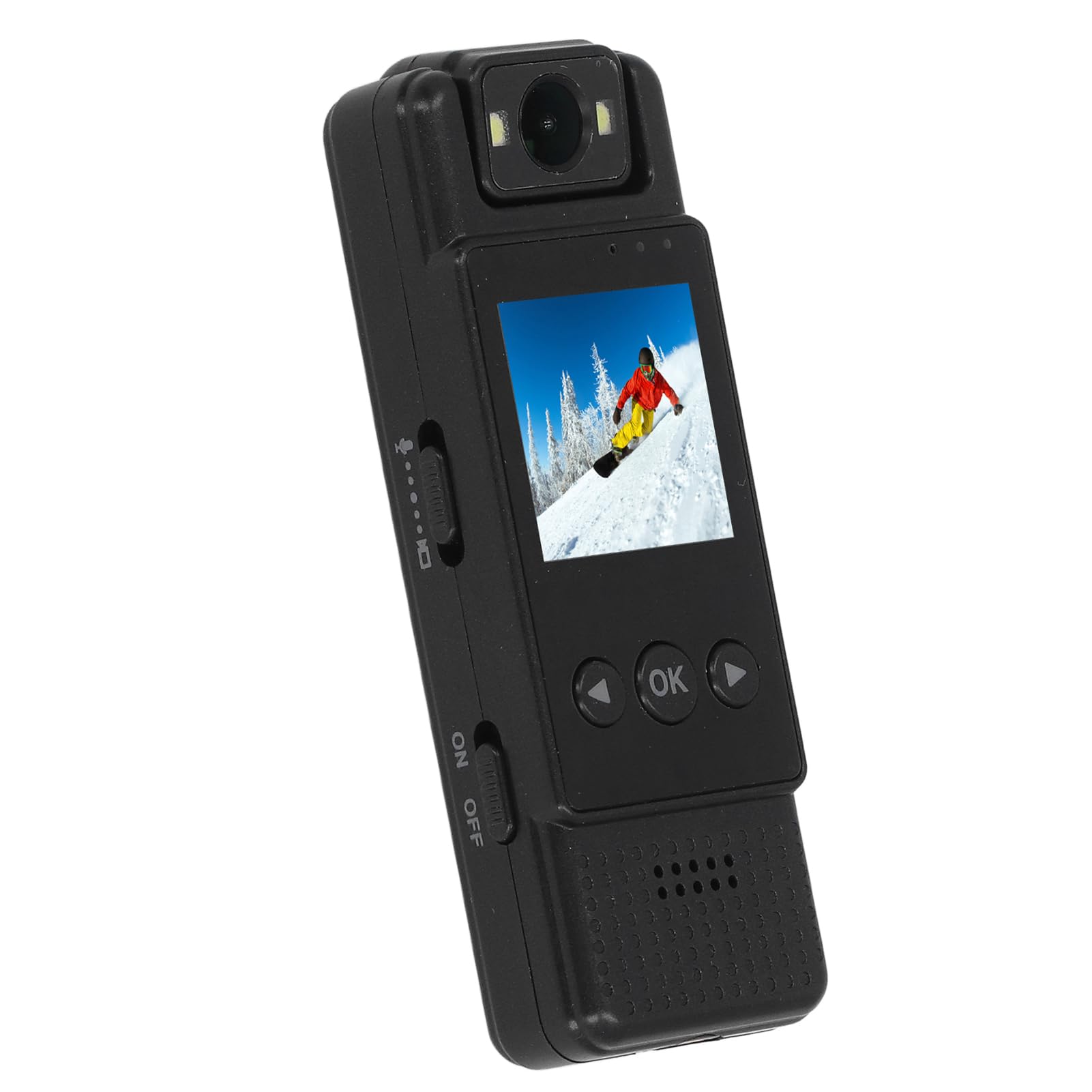 Portable Camera for Body Use, 1080P HD 180°Rotatable Lens Clear Image Body WiFi Camera Motion Detection Safe Accessory for Police Officers for-picture-19