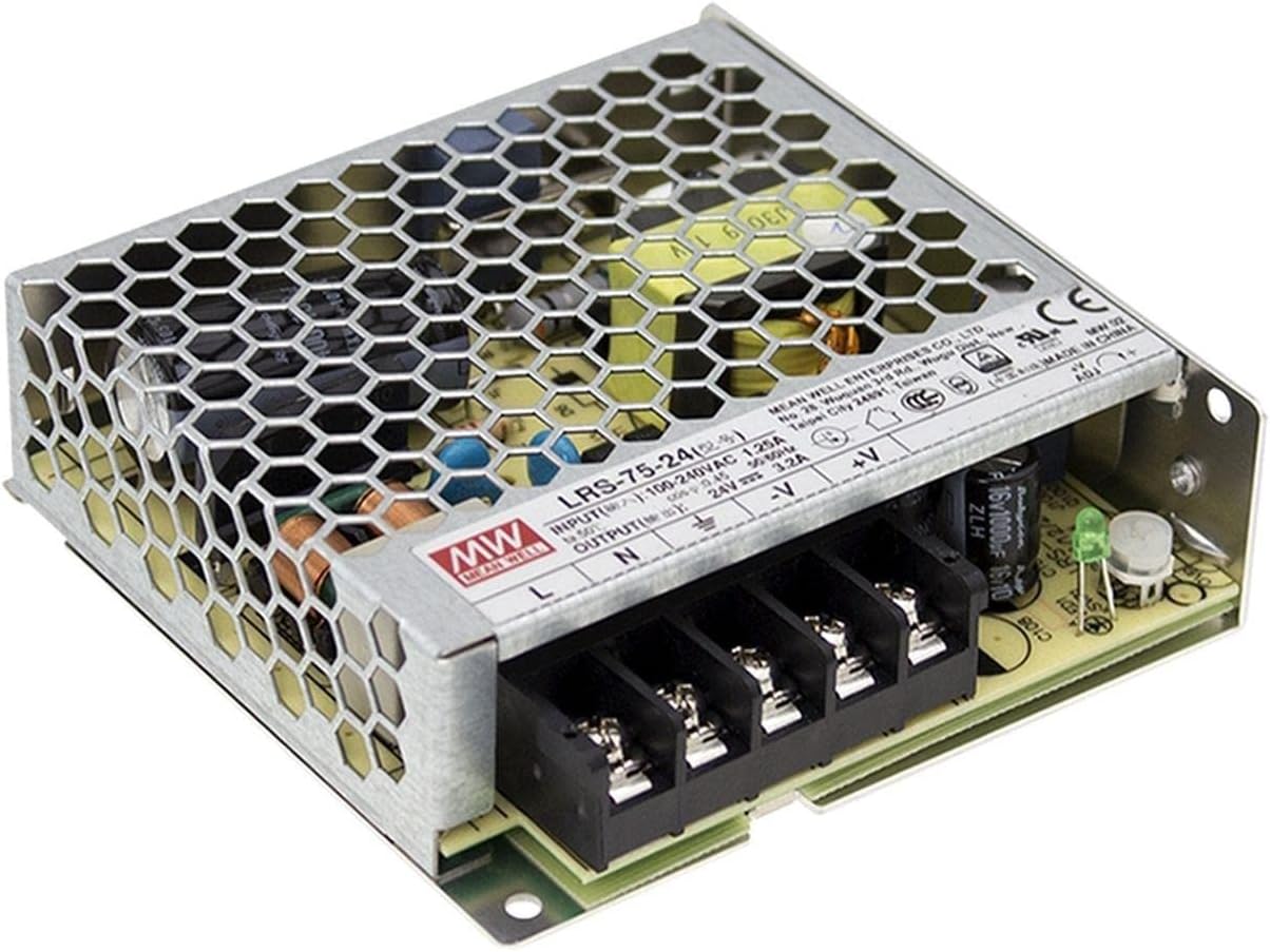 Mean Well LRS-75-24 AC-DC Single Output Enclosed Power Supply
