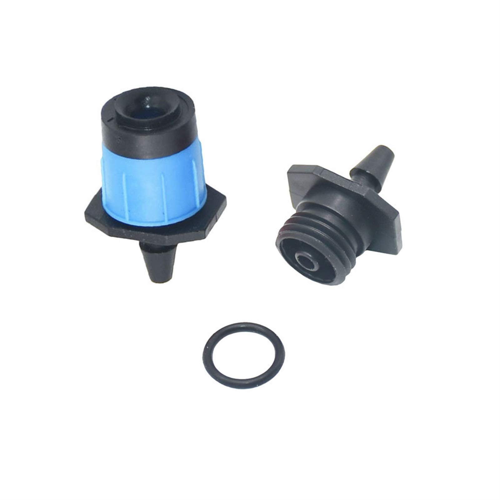 Irrigatore da giardino, Gocciolatore regolabile a 360 gradi POM | Irrigazione del giardino: 400 irrigatori regolabili a 360 gradi con tubo da 1/4 con guarnizione