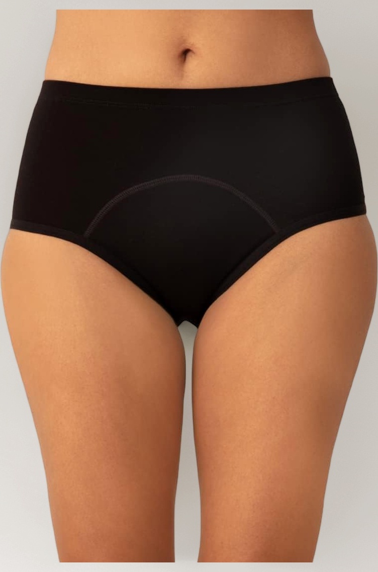 Nykd (NYP271) Sustainable Bamboo Cotton Period Panty for Women | Leakproof, Anti Odor & Anti Bacterial Underwear with High Absorbency | Perfect for Periods, Post Pregnancy & Perspiration