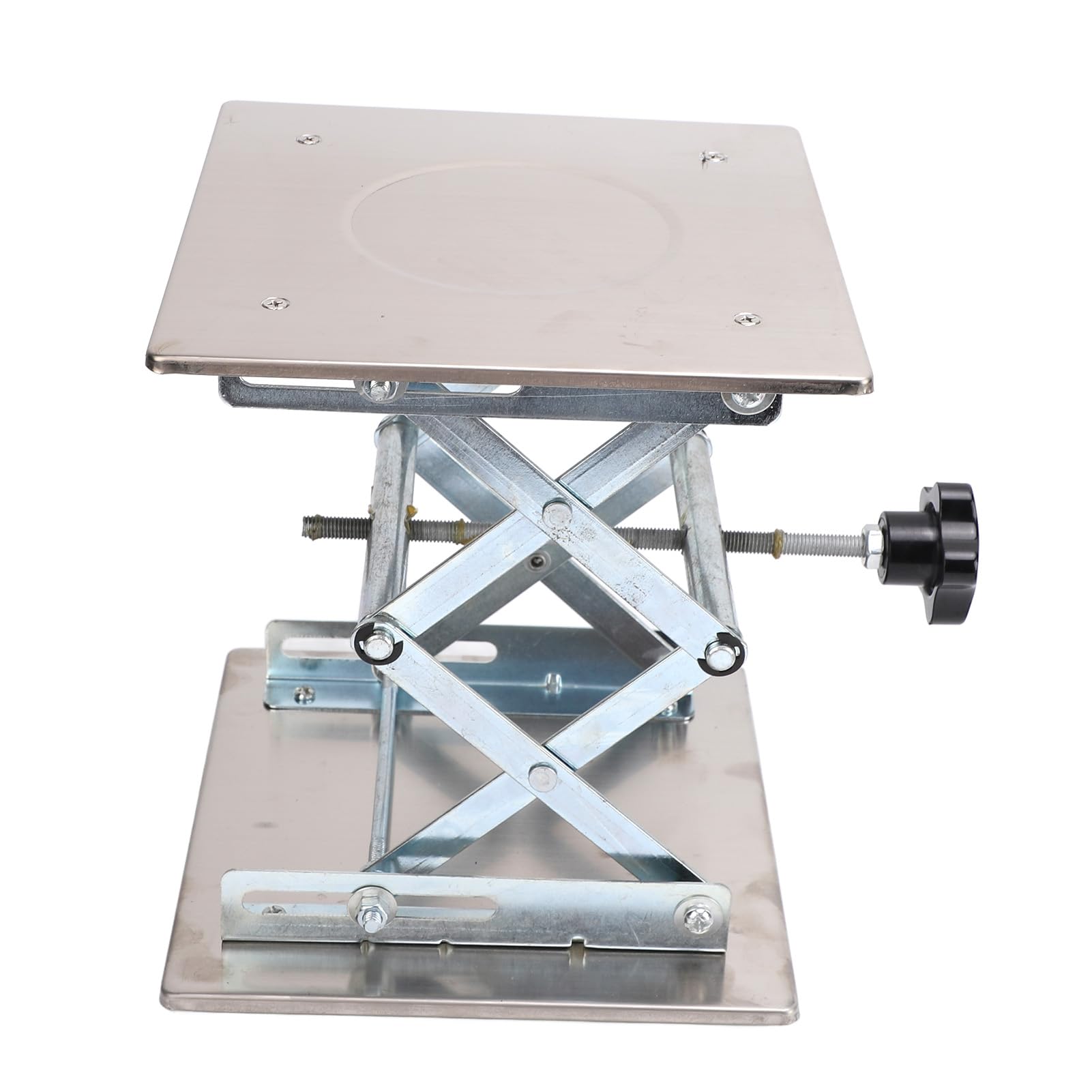 Generic Labor-Hebeständer aus Edelstahl, 20,3 X 20,3 Cm, Wissenschaftlicher Hebetisch für Physik, Chemie