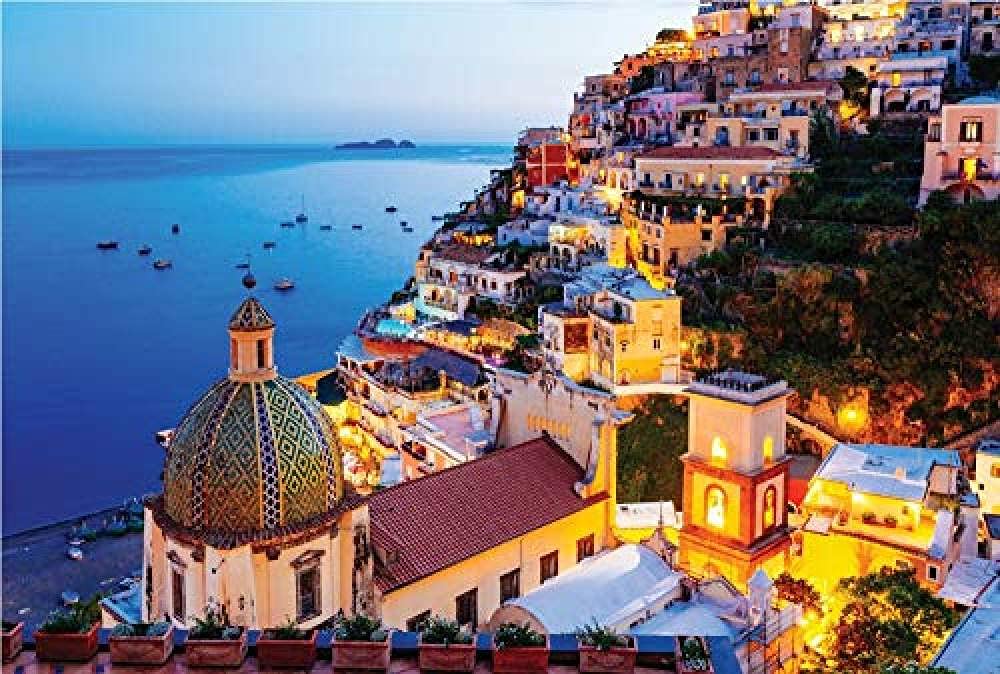 1000 Teile Puzzle Für Erwachsene,Sizilien Landschaft Puzzle Für Familie, 2000 Teile Holz Intelligenz Bildung Für Kinder Puzzle Spielzeug, Diy Eltern-Kind Spaß Spiele, Für Zu Hause Wand Decora We