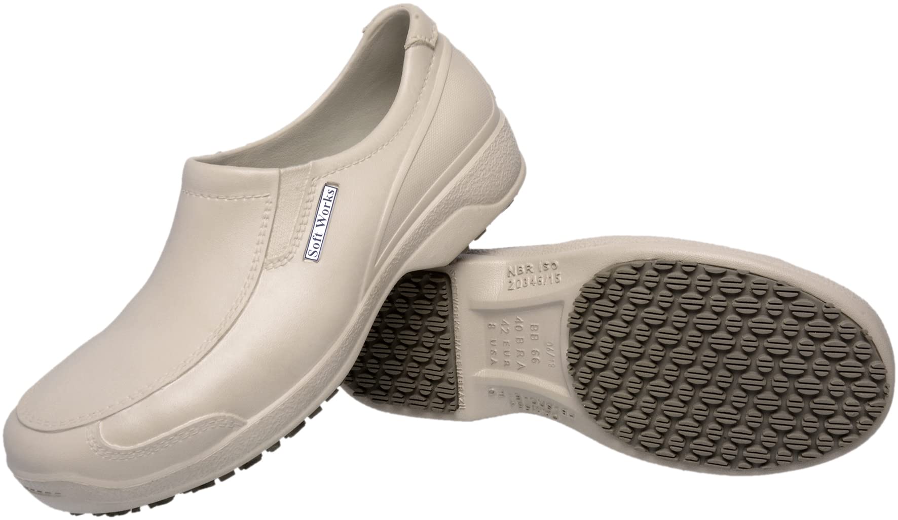 SOFT WORKSUnisex Work Safety Shoes with Composite Toe Cap, Anti-Slip Sole, Removable Antimicrobial Insole and Waterproof - BB 66.