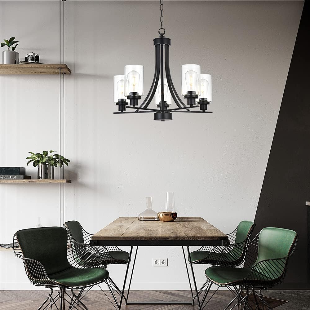 Limited Discount Kitchen Island Lighting 5 Lights Black Chandelier Best Deal Product Kitchen Island Lighting 5 Lights Black Chandelier