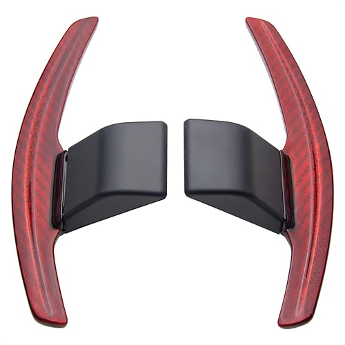 Miniatura 8 de TANGSEN Cubierta de fibra de carbono real para volante de cambio extendida compatible con BMW F01 F02 F06 F07 F10 F13 F15 F20 F21 F30 F45 F48 F80