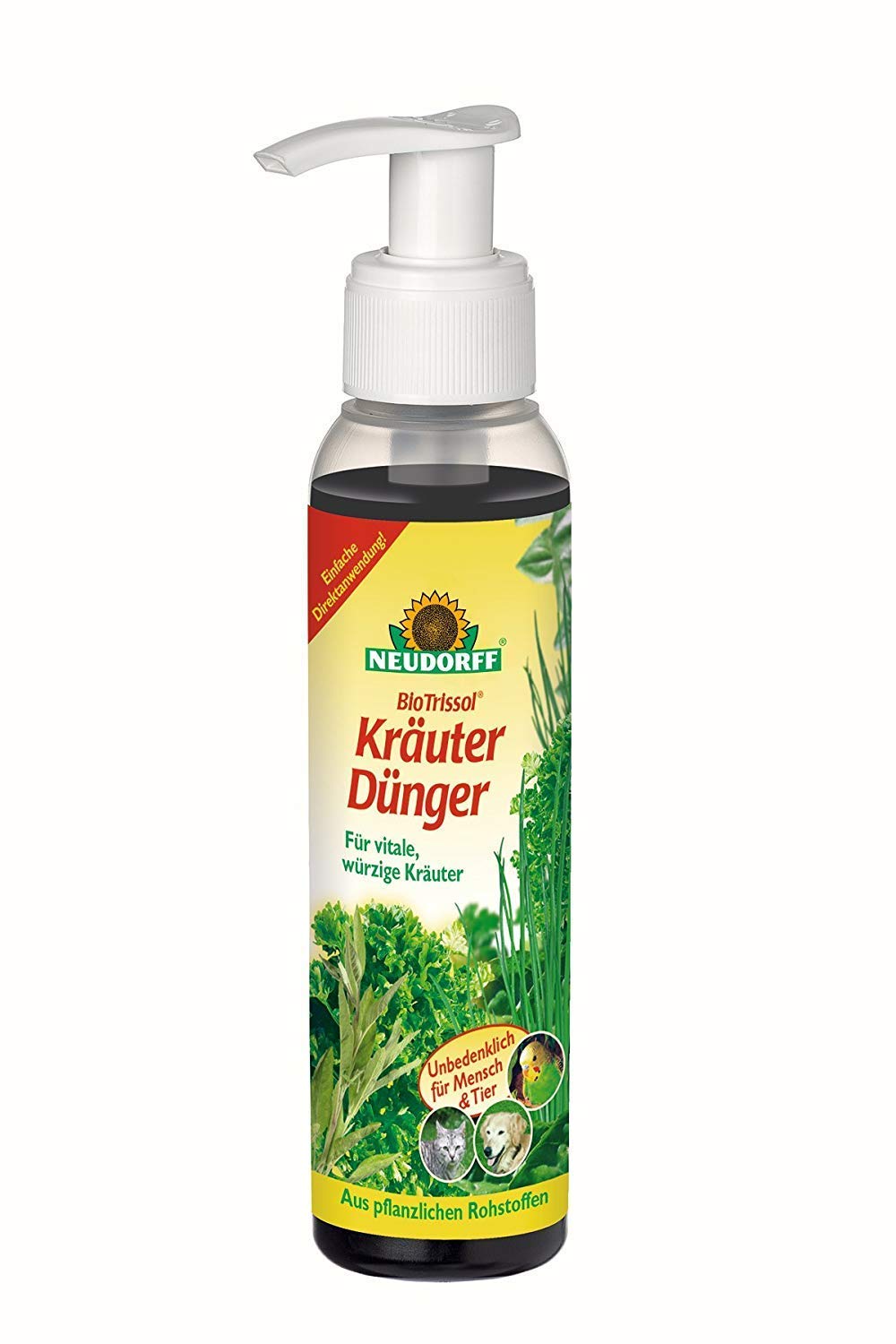 Neudorff BioTrissol Fertilizzante Per Ortaggi 100 Ml - Concime Liquido Organico Con Dosatore - Per Piante Da Balcone E Giardino, 100% Da Vinaccia Di Barbabietola - 2