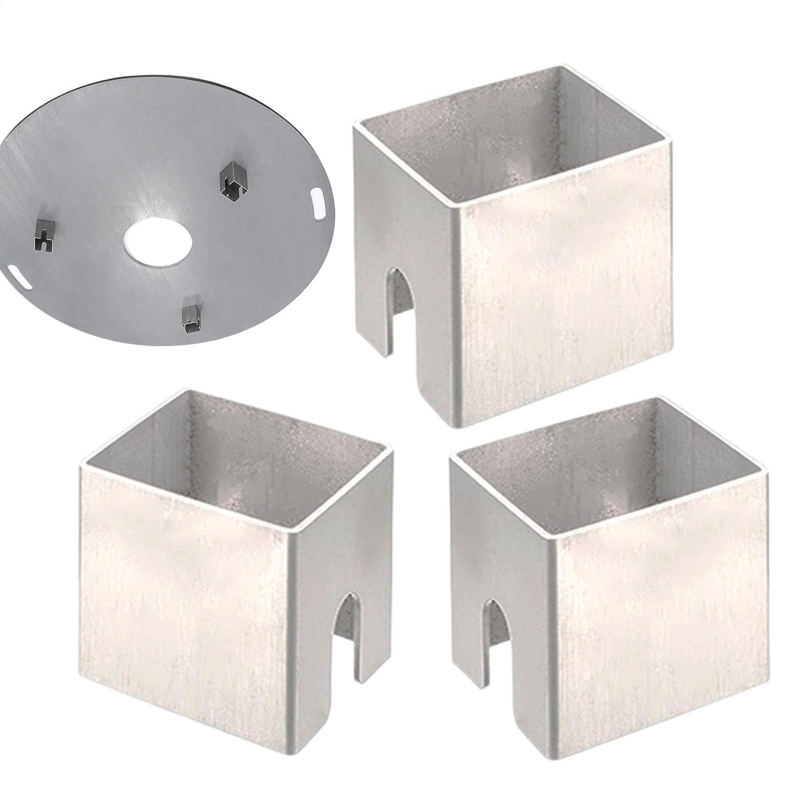 Support de joint PANBECUE en acier inoxydable pour plaque anti-feu et lave-vaisselle