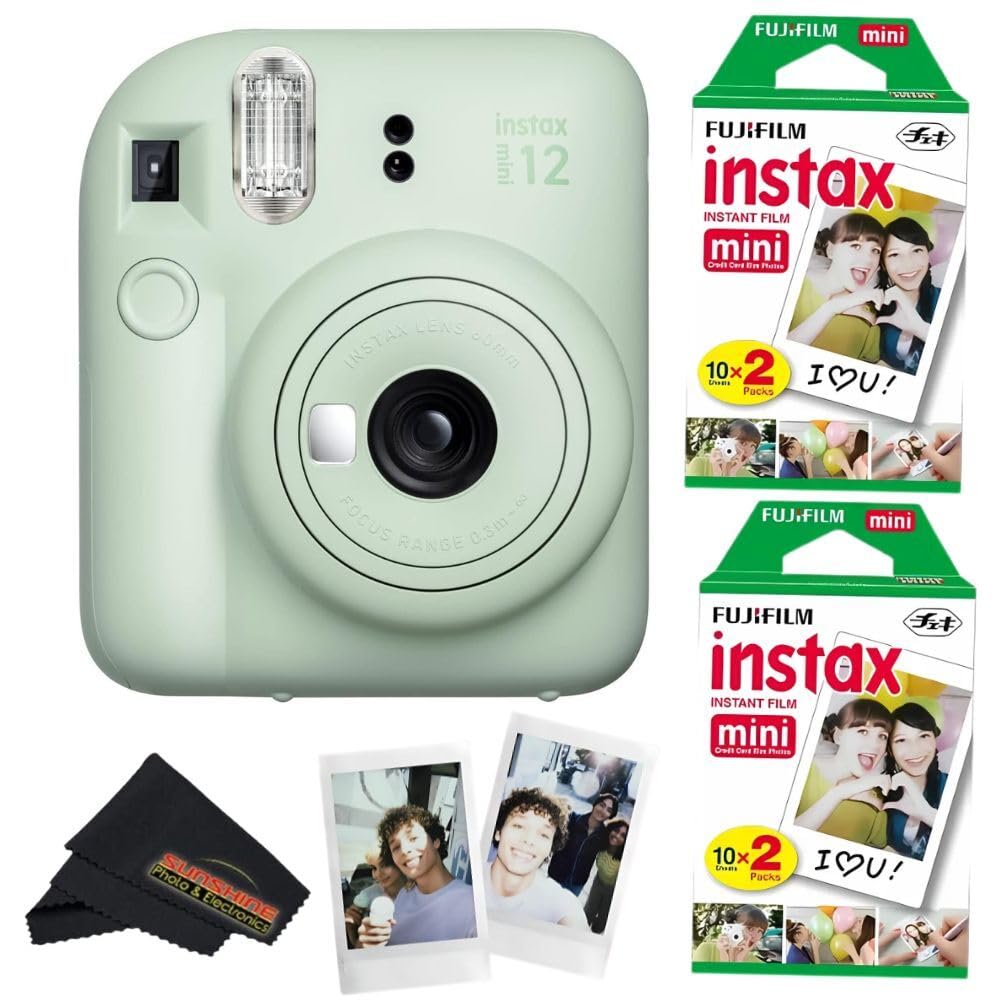 Amazon.com: Fujifilm Instax Mini 12 Camera with Fujifilm Instant