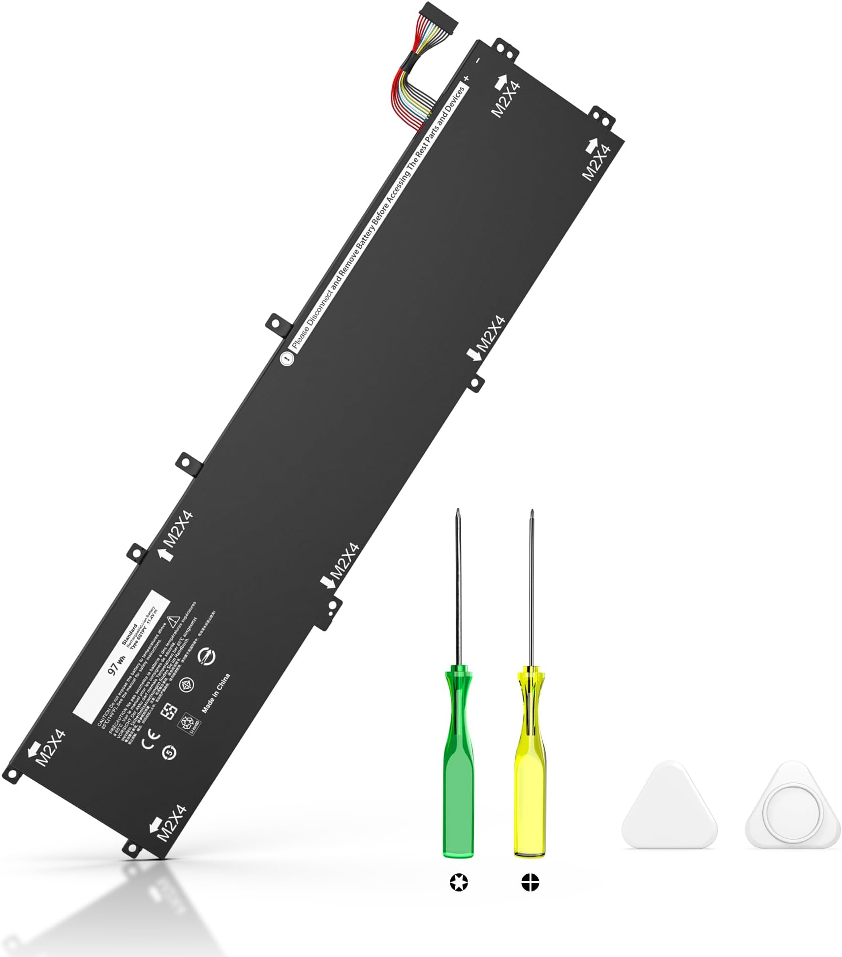 Batterie 97Wh 6GTPY Pour Dell XPS 15 9550 9560 9570 7590, Precision 5510 5520 5530