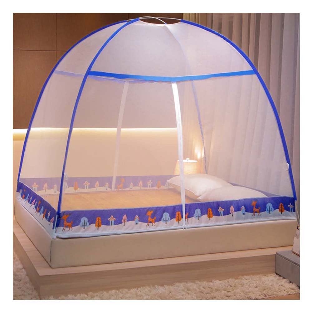 GTHTUHFD Pop Up Mosquito Net, Portable Tent Travel Double Door Zipper Bed Net, Easy Installation And Fine Mesh, Perfect For Bedroom Outdoor,2,180 * 200Cm,3-150 * 200CM