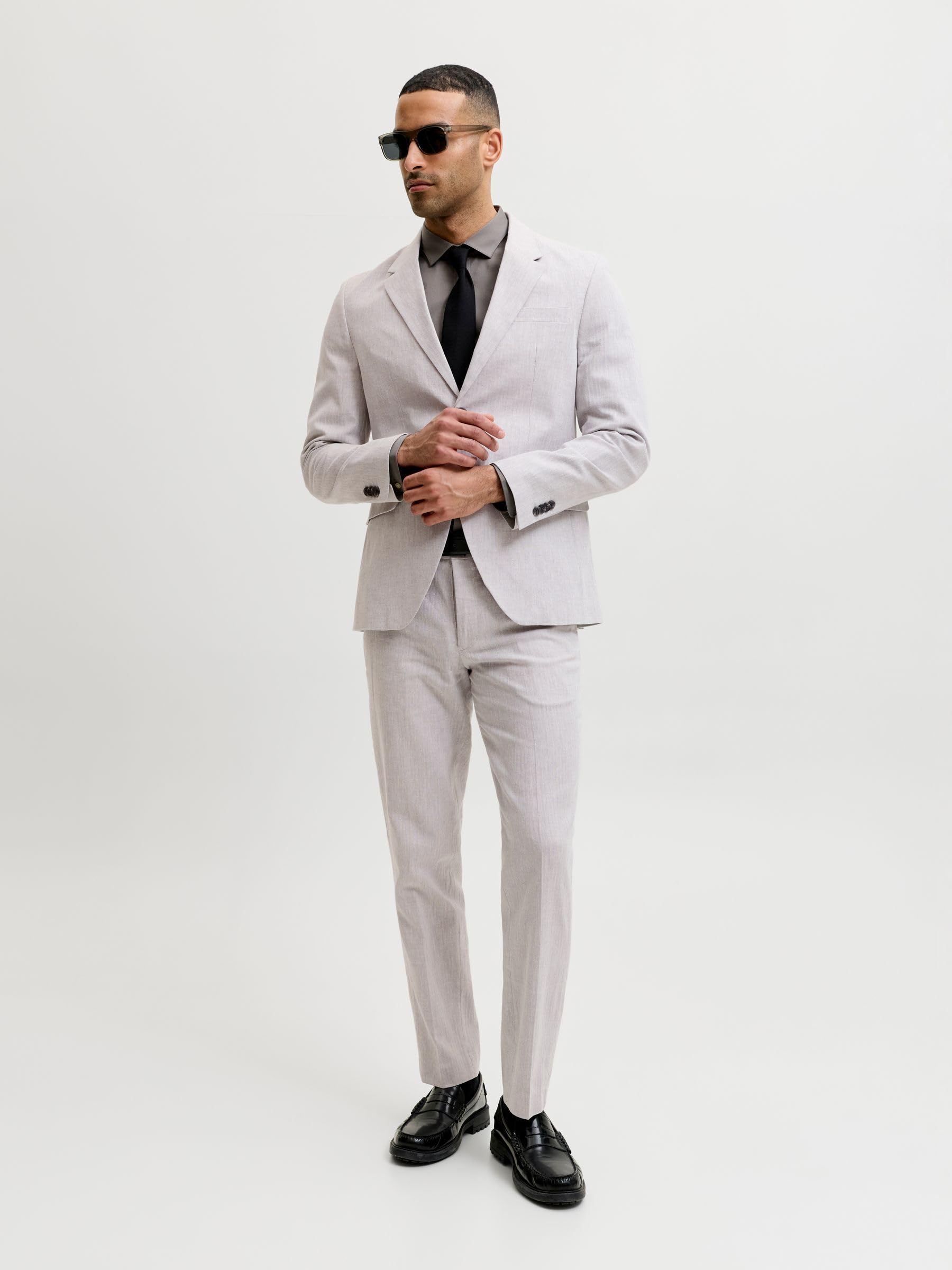 JACK & JONES Jprmartin Summer BLZ Linen Blend No06 SN Uomo