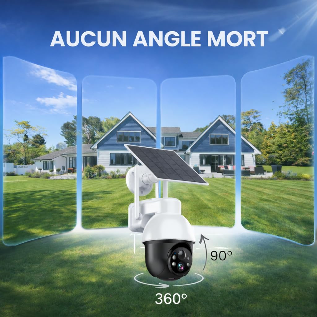 Daewoo Alarmanlage, WLAN/GSM Touch, 7 Zoll (17,8 cm), AM504L, kabelloses und ohne Abonnement, Tierfreundlich, Detektoren inklusive + Überwachungskamera, Full HD, Mobile App inklusive
