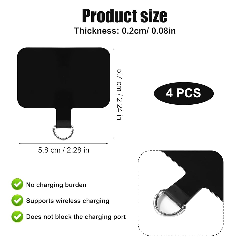 Languette D'attache Pour Téléphone 10/25/100, Patch Universel Pour