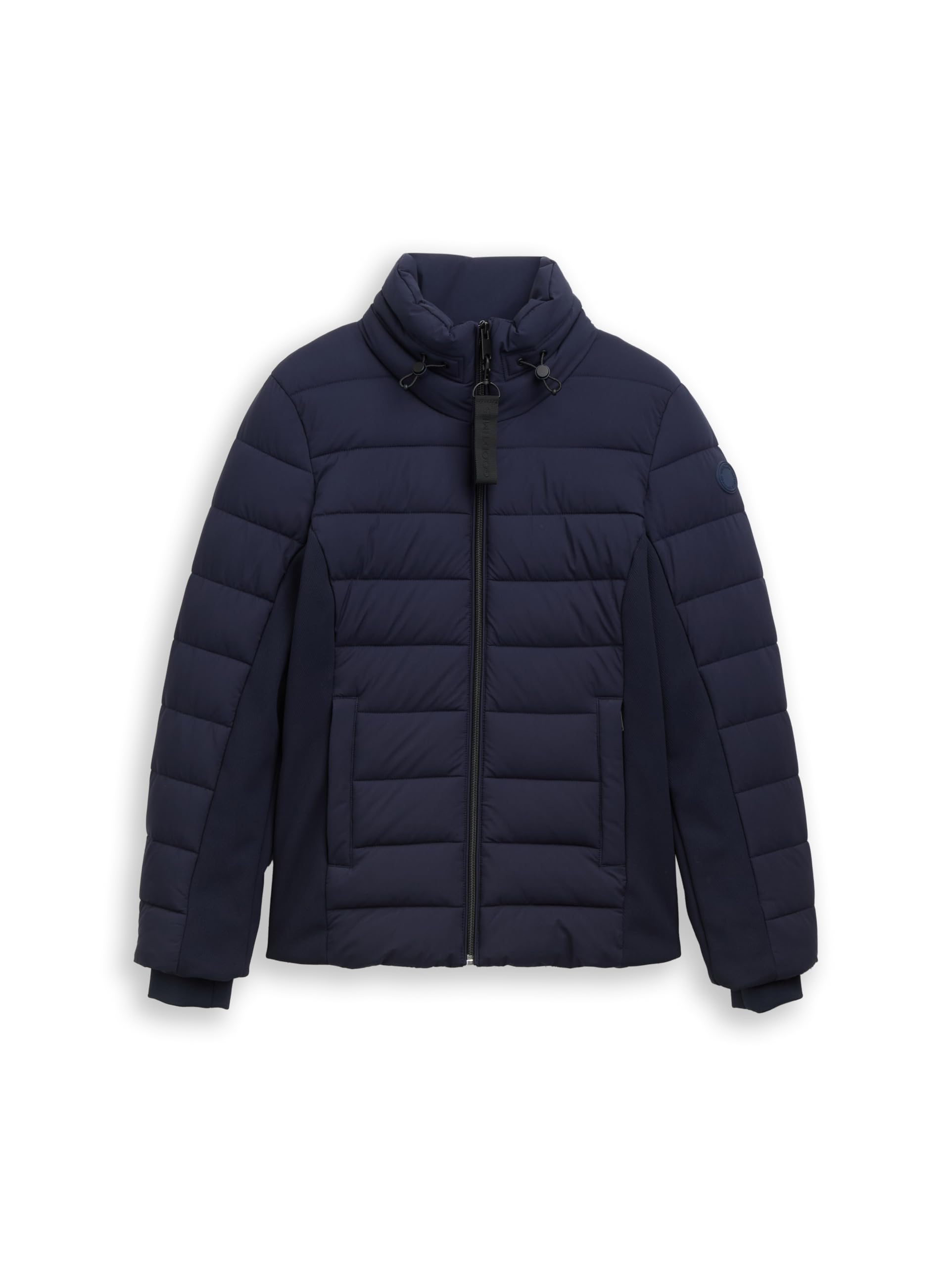 TOM TAILOR Damen 1048287 Hybrid Puffer-Jacke mit Mesh