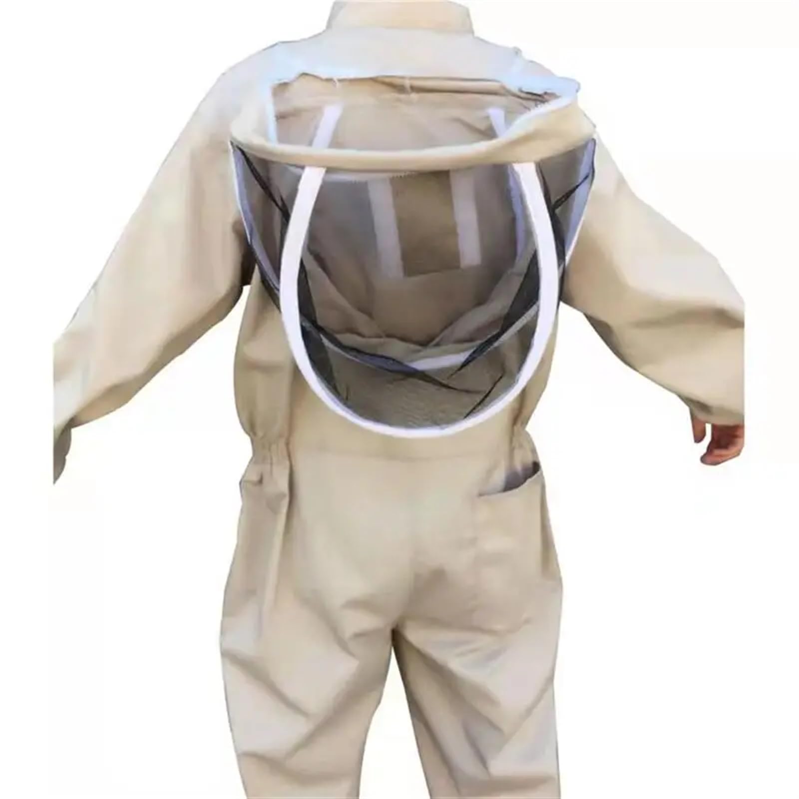 Tuta Apicoltore Indumenti protettivi professionali Apicoltura Equipaggiamento protettivo Apicultura Abbigliamento Costume da apicoltore Velo Cappuccio Cappello Anti-ape(Protective Clothing,XXL)