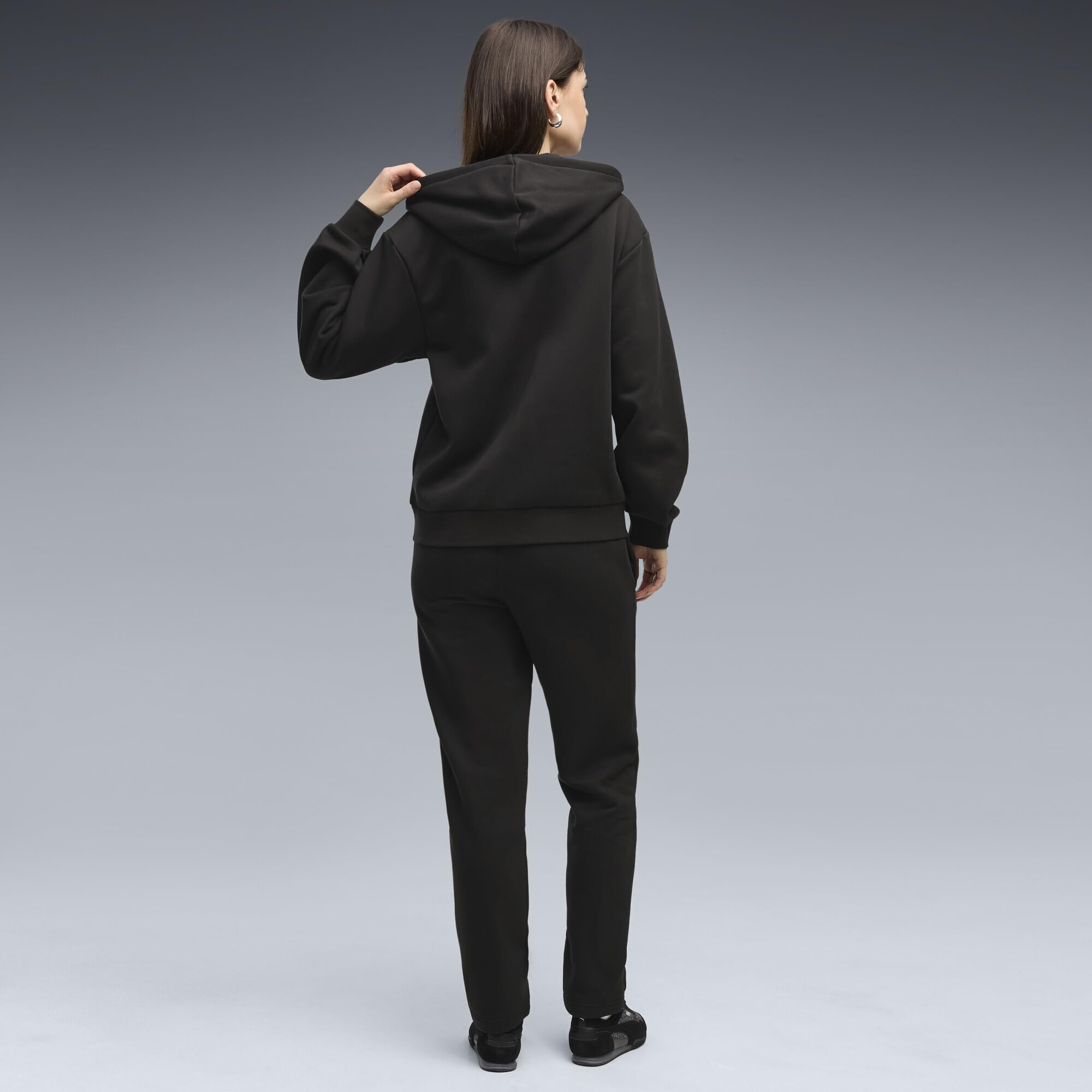 PUMA Metallic Hooded Standard Sweat Suit Fl Op Trajes de punto Mujer (Pack de 1)
