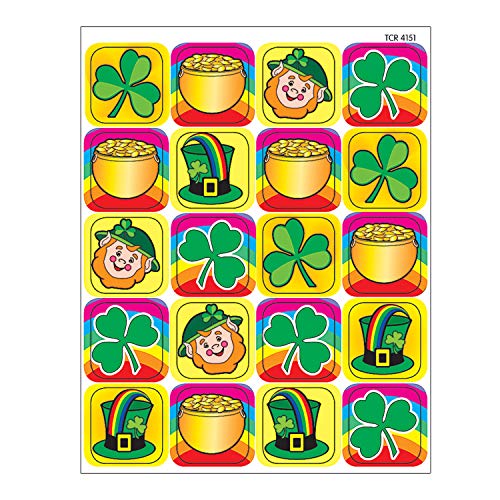 Teacher Created Resources St. Patrick's Day Stickers, Multi Color (4151)