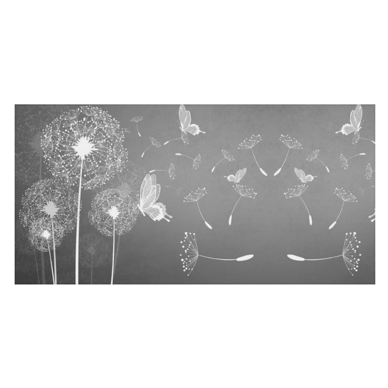 LWORZIIB Beach Towel, White Butterfly And Dandelion Bath Towel, Pool Towel Great for Gym Swimming 80 X 160cm