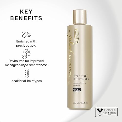 Miniatura 2 de Kenra Platinum Luxe Shine Champúacondicionador  Enriquecido en oro  Transforma mechones opacos y sin vida en cabello glamoroso y con cuerpo  Todo