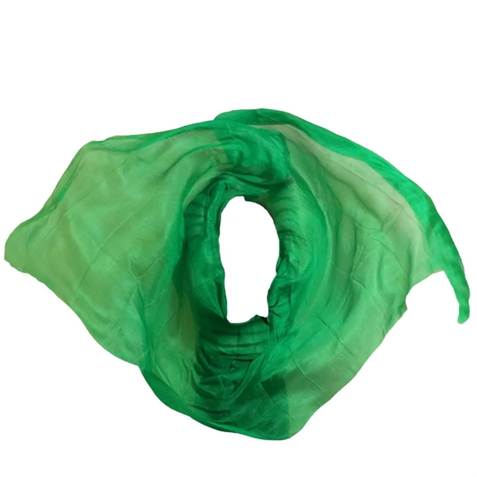 Bauchtanz Seidenschal Echte Seidenschleier Tanz Bühnen Requisiten Handgemachte gefärbte Schal Tanz Seidenschleier Schal Schleier Bauchtanz Schal(Color 4-YE,M-250x114cm)