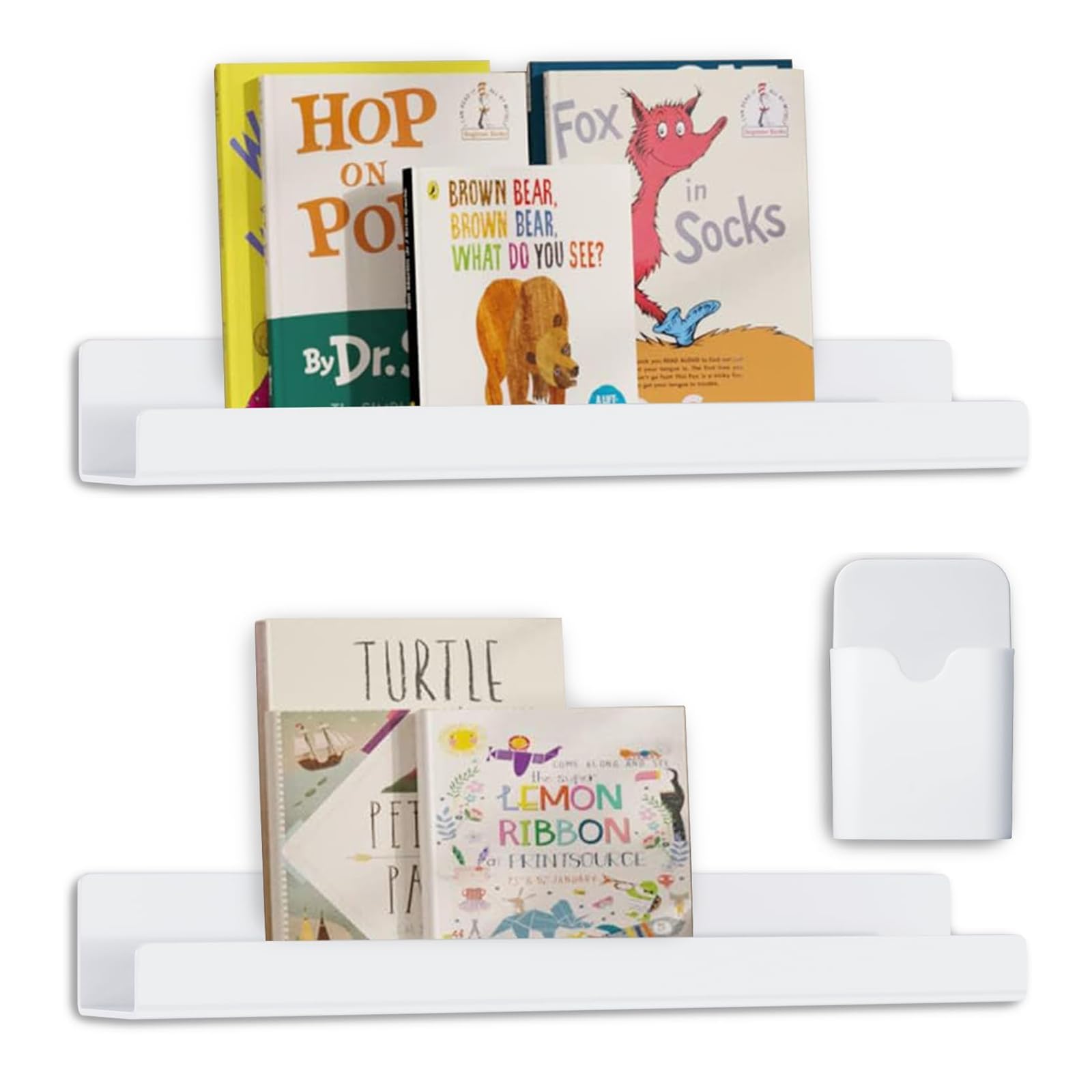 Porte-stylo magnétique lot de 2 avec pot pour tableau blanc et bureau