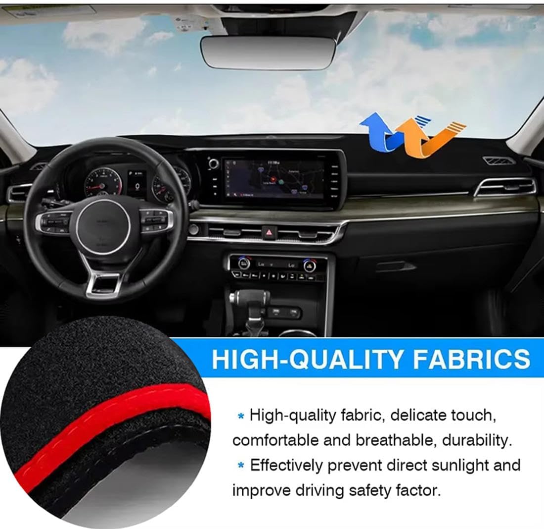 Fit for Ford Explorer 2011-2016 2017 2018 2019,Car Dashboard Cover,Dashboard Dash Mat,Non-Slip Dash Cover Mat,Car Decoration