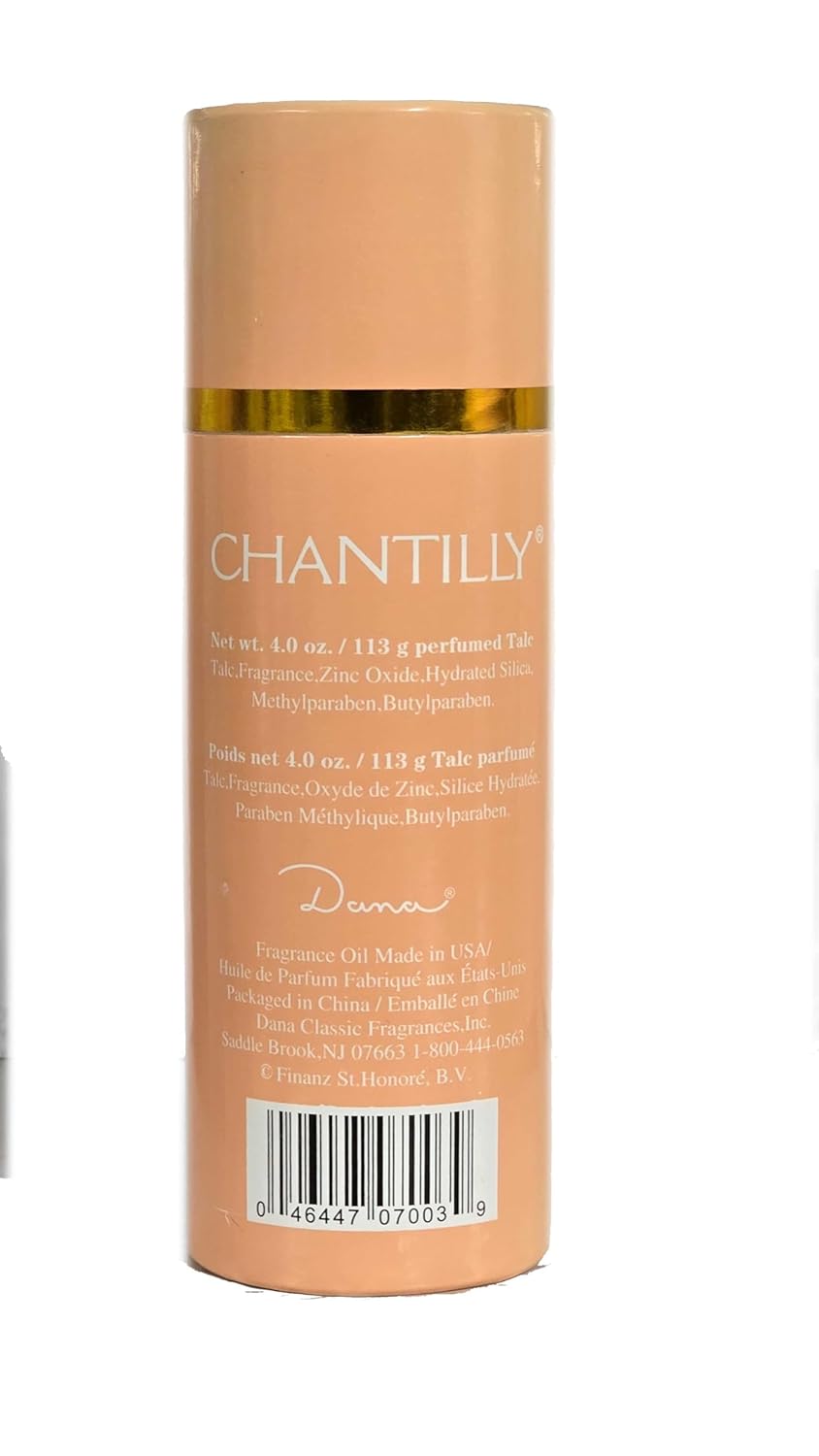 Dana Chantilly Dusting Powder for Women, 4 Ounce