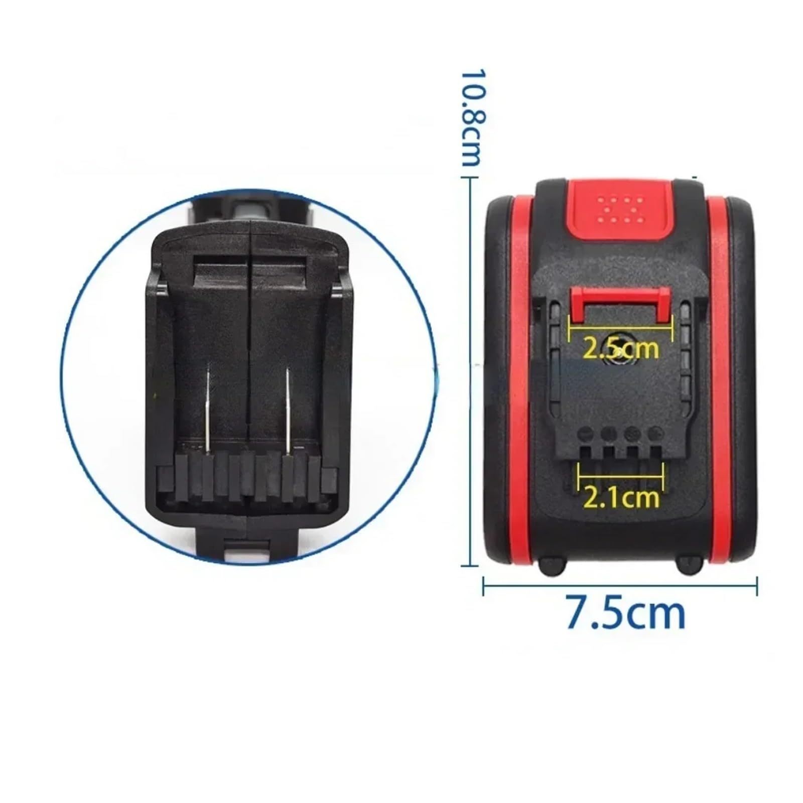 Batterie lithium-ion rechargeable 48 V, compatible avec Worx, batterie, remplace 21 VF 48 VF 88 VF, perceuse à percussion, perceuse électrique, ciseaux, tronçonneuse, outil électrique